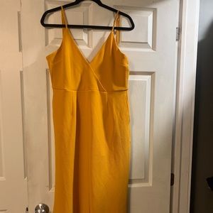 Mustard yellow MINKPINK jumpsuit